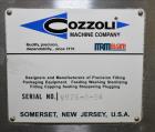 Used Cozzoli Pharmaceutical Filler Ampoule Vial Monoblock Syringe Filling Syste