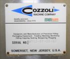 Used Cozzoli Pharmaceutical Filler Ampoule Vial Monoblock Syringe Filling Syste