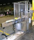 Used Cozzoli VR2S Monoblock Filler and Stoppering Machine. Capable of speeds up to 120 vials per minute. Has four head filler and single bowl stoppering systems (requires changeparts, bowl not includ...