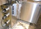 Used Cozzoli VR2S Monoblock Filler and Stoppering Machine. Capable of speeds up to 120 vials per minute. Has four head filler and single bowl stoppering systems (requires changeparts, bowl not includ...