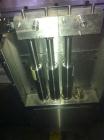 Used Cozzoli VR2S Monoblock Filler and Stoppering Machine. Capable of speeds up to 120 vials per minute. Has four head filler and single bowl stoppering systems (requires changeparts, bowl not includ...