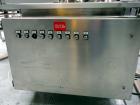 Used Comas Plastic Dispensing Syringe Monoblock Filling System, Model FD120, speeds up to 60 syringes/minute. Dual station index with 2 Ivek Peristaltic product fill pumps, Vibratory Bowl feeders for...