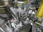Used Groninger Syringe Filling Line, stainless steel on product contact parts. Line consists of model DFVK4000S inline (4) head filler, RTA3005 filler and HEA100 labeler.