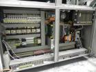 Used Groninger Syringe Filling Line, stainless steel on product contact parts. Line consists of model DFVK4000S inline (4) head filler, RTA3005 filler and HEA100 labeler.