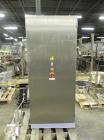 Used Groninger Syringe Filling Line, stainless steel on product contact parts. Line consists of model DFVK4000S inline (4) head filler, RTA3005 filler and HEA100 labeler.