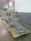 Used Groninger vial filling, Stoppering and crimp capping monoblock with checkw