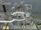 Used Groninger vial filling, Stoppering and crimp capping monoblock with checkw