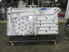 Used Groninger vial filling, Stoppering and crimp capping monoblock with checkw