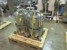 Used Groninger vial filling, Stoppering and crimp capping monoblock with checkw