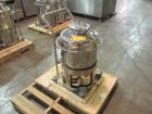 Used- Groninger vial filling, Stoppering and crimp capping monoblock with checkw