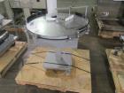 Used Groninger vial filling, Stoppering and crimp capping monoblock with checkw