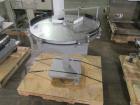 Used- Groninger vial filling, Stoppering and crimp capping monoblock with checkw