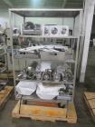 Used Groninger vial filling, Stoppering and crimp capping monoblock with checkw
