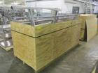 Used Groninger vial filling, Stoppering and crimp capping monoblock with checkw