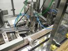 Used Intellitech IntelliFiller Model AFS I-3500C Liquid Filler Stopper and Screw / Crimp Capper. Monoblock Machine is capable of speeds up to 45 (1-up) and 90 (2-up) containers per minute. Machine ac...