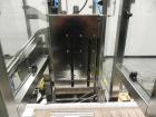 Used Intellitech IntelliFiller Model AFS I-3500C Liquid Filler Stopper and Screw / Crimp Capper. Monoblock Machine is capable of speeds up to 45 (1-up) and 90 (2-up) containers per minute. Machine ac...