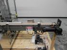 Used Intellitech IntelliFiller Model AFS I-3500C Liquid Filler Stopper and Screw / Crimp Capper. Monoblock Machine is capable of speeds up to 45 (1-up) and 90 (2-up) containers per minute. Machine ac...