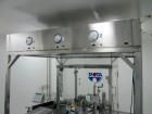 Used Complete Filling Line. Sterile dose ampoules. Includes the following equipment: Rota ampoule filler and sealing machine, Model R921/MA, 6000 amp/hr for 1 ml and 2 ml. Inox Industries formulation...