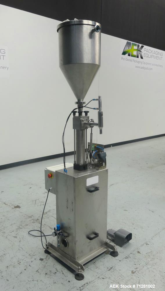 Used Semi-Automatic Vertical Piston Filler