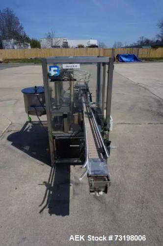 Used Biner Ellison Automatic Piston Filling Machine – Six Head, 120 CPM, Stainless Steel