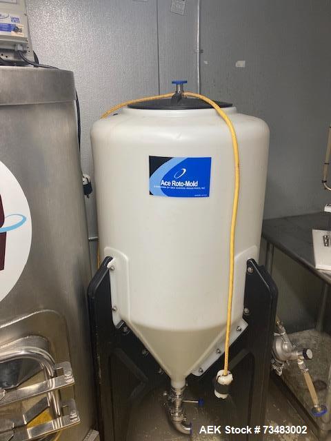 Used Coffee Works Inc. Cold Brew Coffee System – 165 Gallon Tank, Agitator, Filter Press & Filler