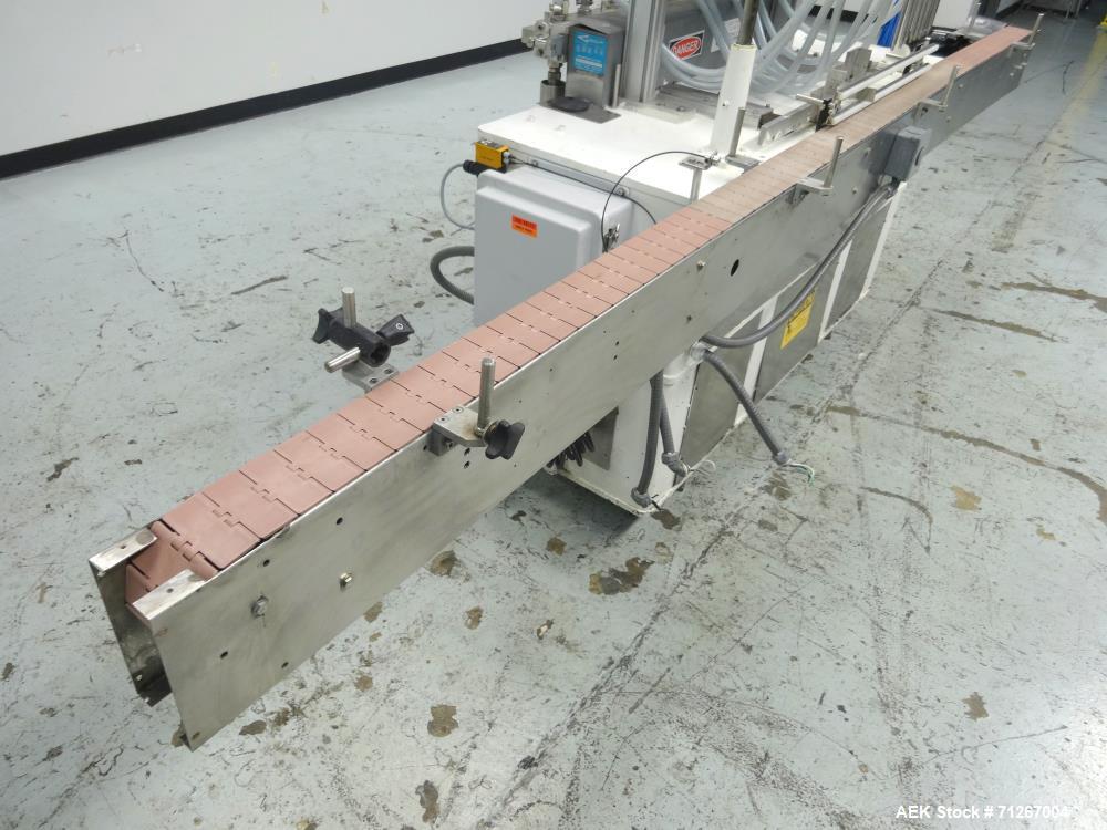 Used Cozzoli Model VR-840-8 Inline Piston Filler