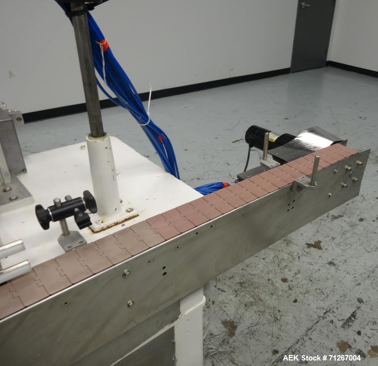 Used Cozzoli Model VR-840-8 Inline Piston Filler
