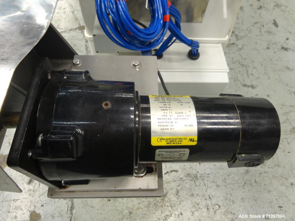 Used Cozzoli Model VR-840-8 Inline Piston Filler