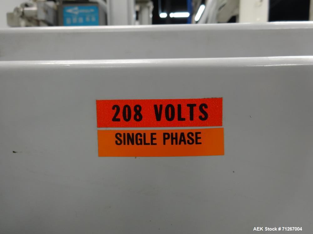 Used Cozzoli Model VR-840-8 Inline Piston Filler