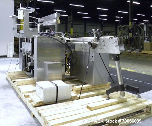 Used Cozzoli 8 Head Inline Piston Filler Model VR840Q