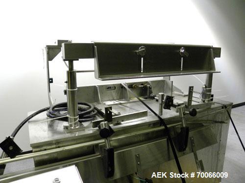 Used Cozzoli 8 Head Inline Piston Filler Model VR840Q