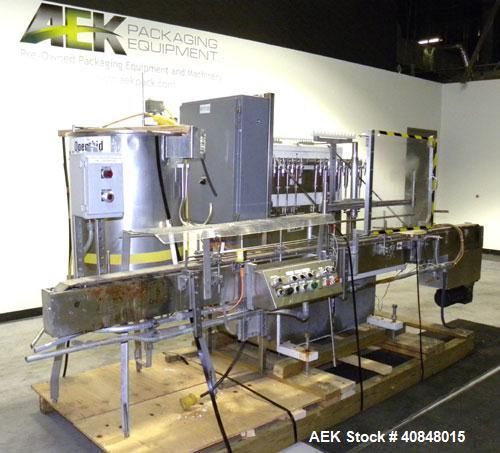 Used Filamatic (National Instruments) 12 Head In-Line Piston Filler, Model CVK-