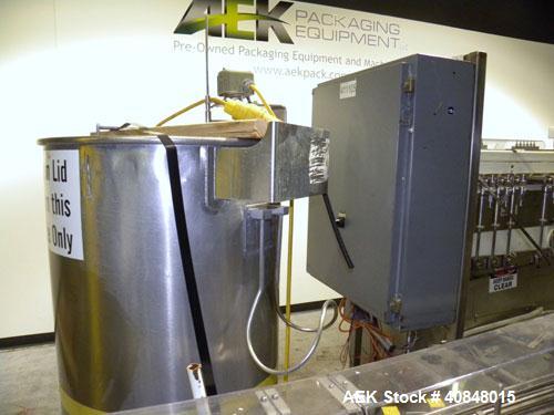 Used Filamatic (National Instruments) 12 Head In-Line Piston Filler, Model CVK-