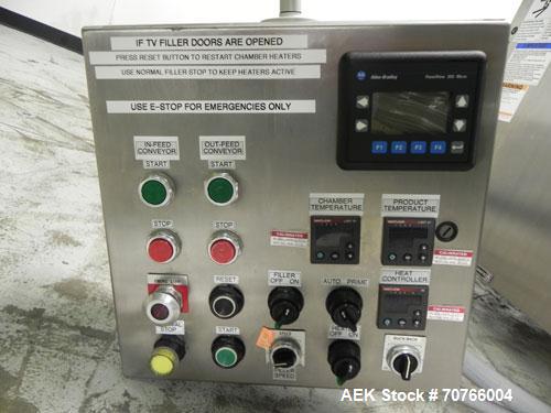 Used- Filamatic Model H-730-CE-8 Closed Environment Piston Filler