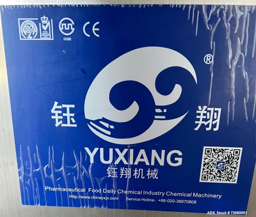 Unused - Yangzhou Yuxiang GZJ Vertical Volumetric Filler, 20-40 BPM