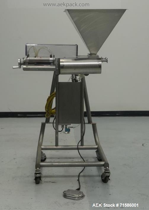 Used Hinds-Bock Model P-02 Piston Filler