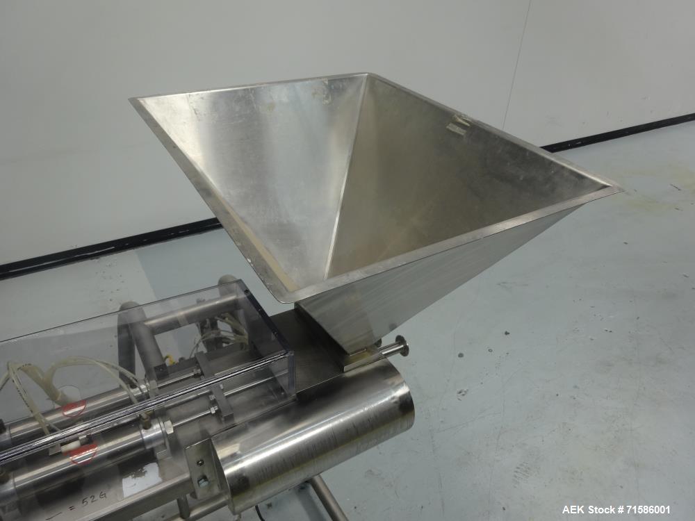 Used Hinds-Bock Model P-02 Piston Filler