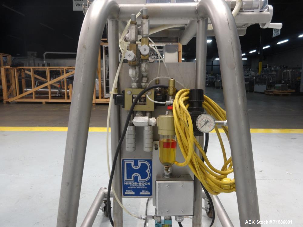 Used Hinds-Bock Model P-02 Piston Filler