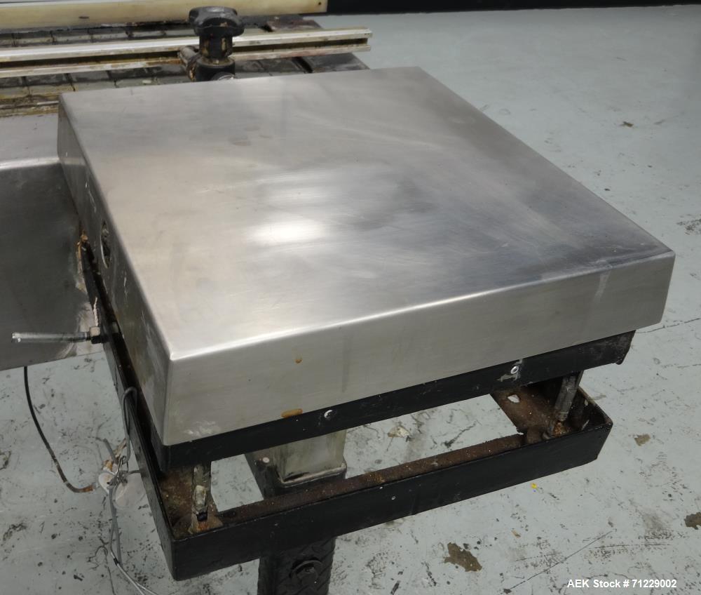 Used Ideal-Pak Model AQ1-CNM Quart Paint Can Piston Filler and Lidder for Tripl