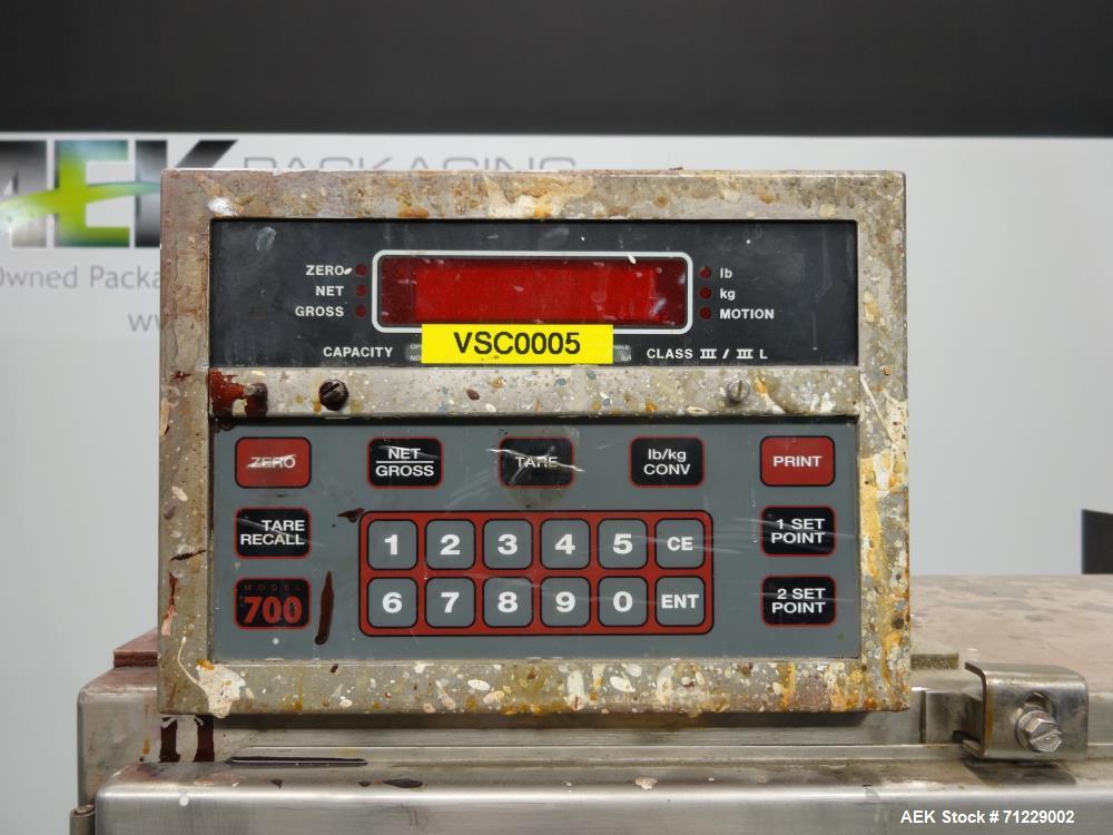 Used Ideal-Pak Model AQ1-CNM Quart Paint Can Piston Filler and Lidder for Tripl