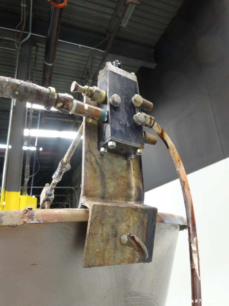 Used Ideal-Pak Model AQ1-CNM Quart Paint Can Piston Filler and Lidder for Tripl