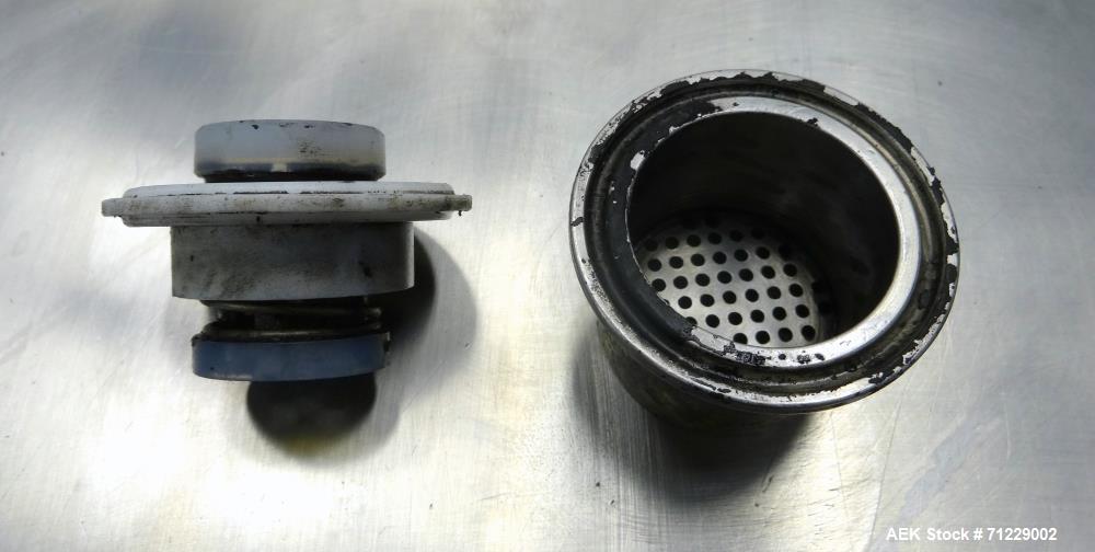 Used Ideal-Pak Model AQ1-CNM Quart Paint Can Piston Filler and Lidder for Tripl