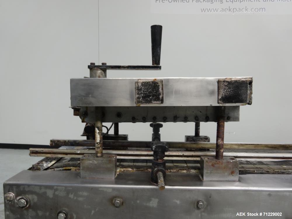 Used Ideal-Pak Model AQ1-CNM Quart Paint Can Piston Filler and Lidder for Tripl