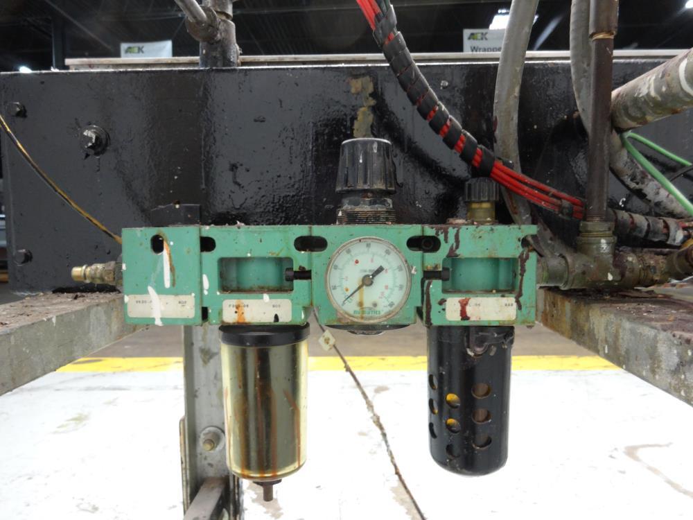 Used Ideal-Pak Model AQ1-CNM Quart Paint Can Piston Filler and Lidder for Tripl
