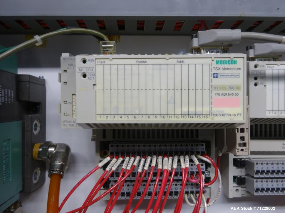 Used Ideal-Pak Model AQ1-CNM Quart Paint Can Piston Filler and Lidder for Tripl