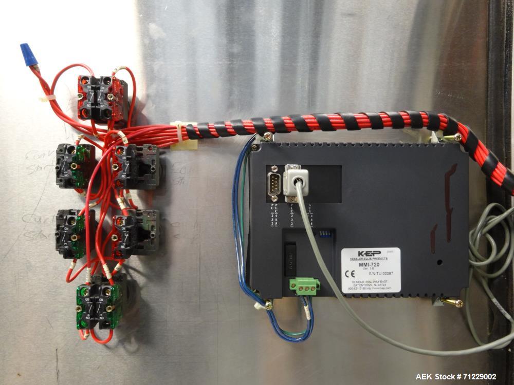 Used Ideal-Pak Model AQ1-CNM Quart Paint Can Piston Filler and Lidder for Tripl