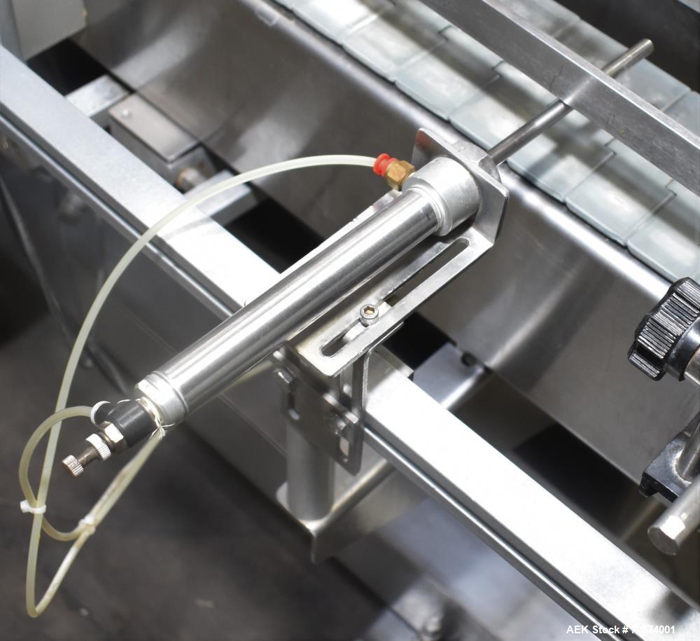 Used Kaps-All - Fills-All 6 Piston Volumetric Piston Filler, Model VOL-32-8.  (Expandable to 8 Pistons). Includes: (6) 36 oz. Volumetric Piston Pumps (Shuttle Valve Style) with Closed Tip Positive Sh...
