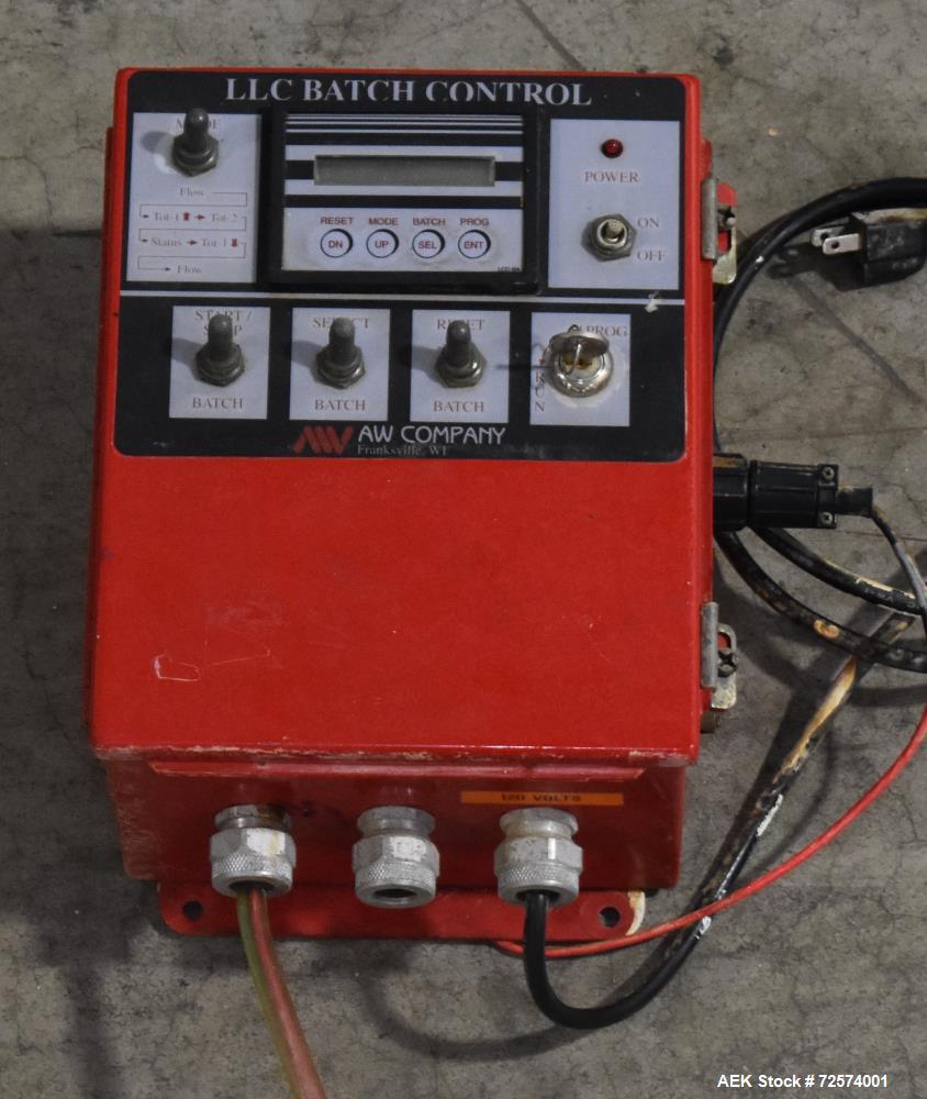 Used Kaps-All - Fills-All 6 Piston Volumetric Piston Filler, Model VOL-32-8.  (Expandable to 8 Pistons). Includes: (6) 36 oz. Volumetric Piston Pumps (Shuttle Valve Style) with Closed Tip Positive Sh...
