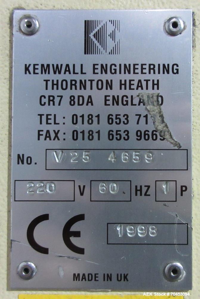 Used Kemwall Hot Filling System