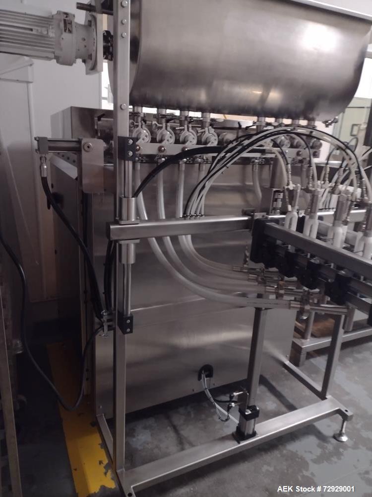 REB Inc. Model IVS-8 Inline Piston Filler/Depositor